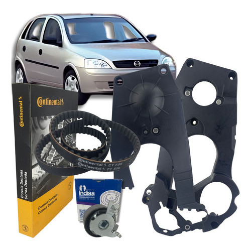 Kit Correia Dentada Tensor e Proteção - GM Agile Celta Corsa Classic 1.0 / 1.4 / 1.6 8V 2015 2016 em Oferta na Shopee