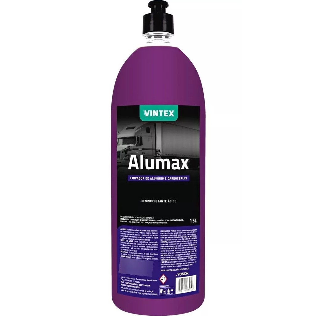 Alumax Desencrustante (1,5L) Vintex by Vonixx em Oferta na Shopee