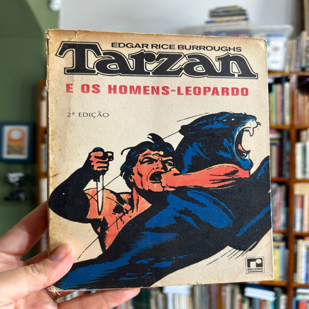 Tarzan  e Os Homens Leopardo autor Edgar Rice Burroughs (1)