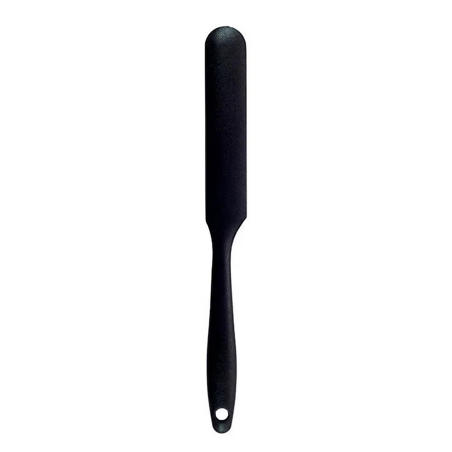 Espátula de Confeiteiro em Silicone - Preto - 28cm - 1 unidade - Prime Chef - Rizzo