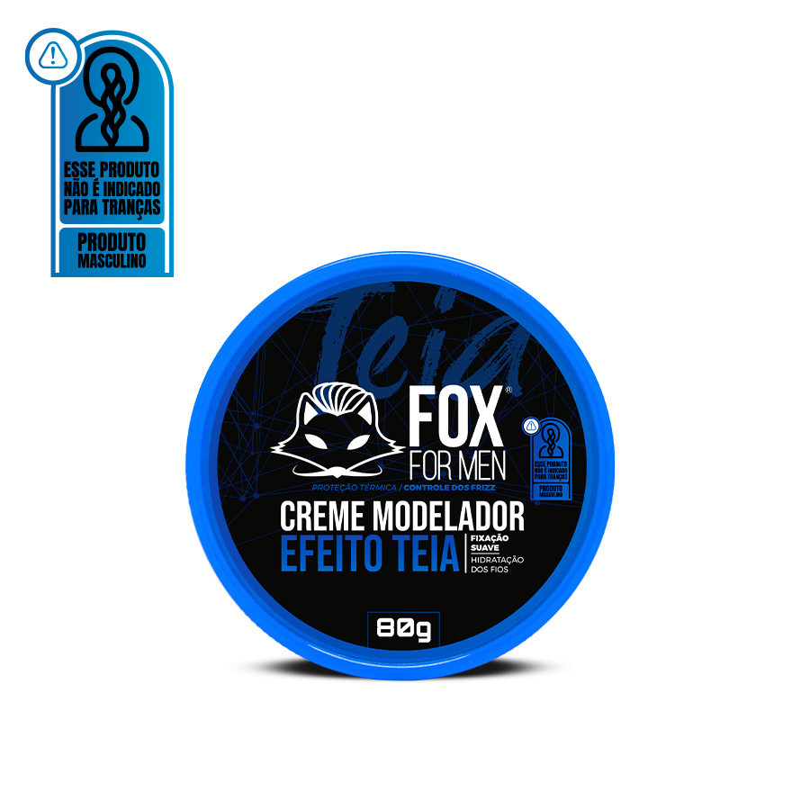 CREME EFEITO TEIA 80G - FOX FOR MEN em Oferta na Shopee
