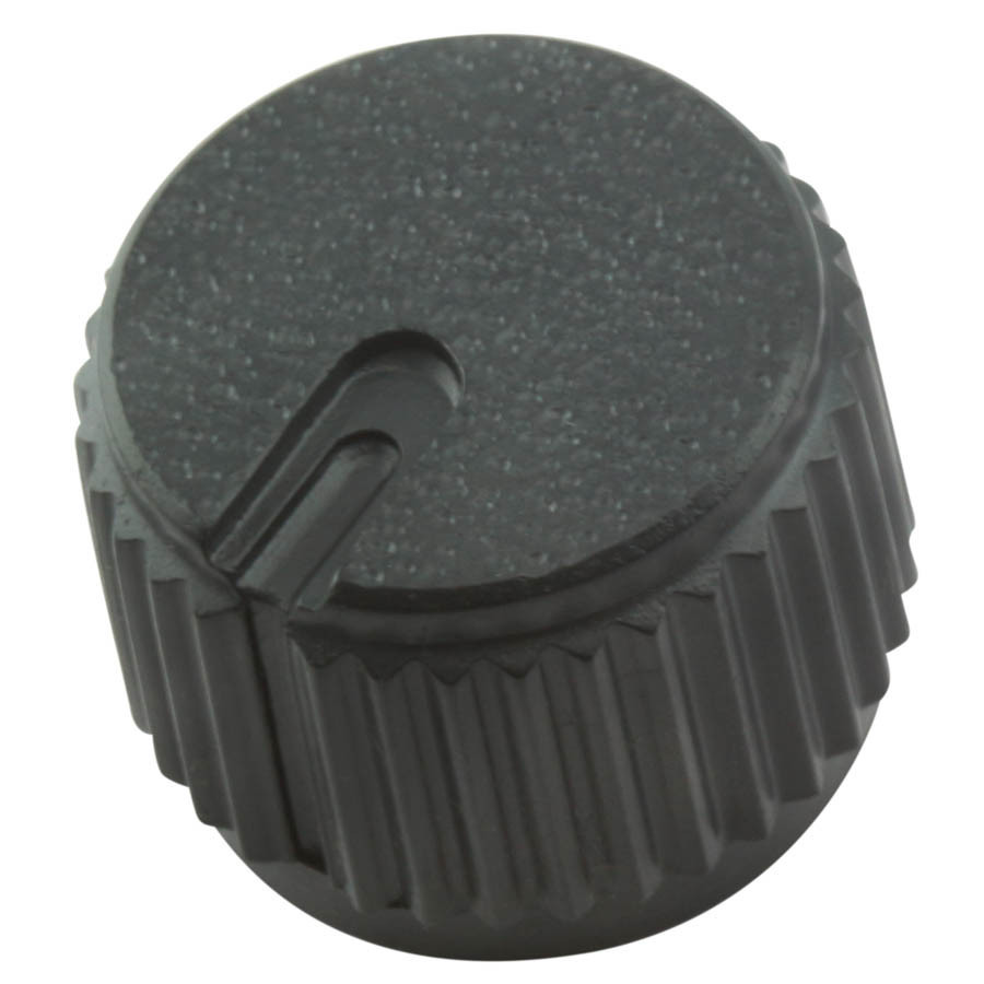 10x Botão Knob Para Ventilador s/ Parafuso - Ad215 - Preto