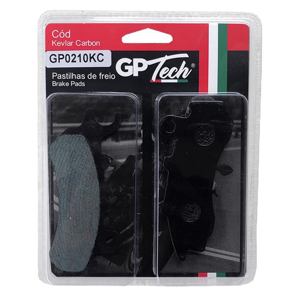 PASTILHA FREIO GP TECH 0210KC (D) BROS 160 ESDD 2018- / BIZ 125 2018- - Spare Parts and Accessories for Vehicles