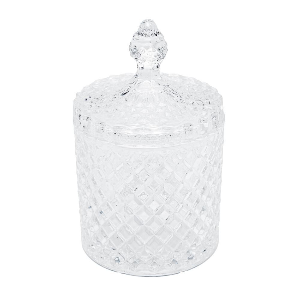 Potiche com Tampa Wolff Litt de Cristal 10,5cm