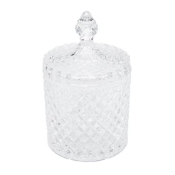 Potiche com Tampa Wolff Litt de Cristal 10,5cm