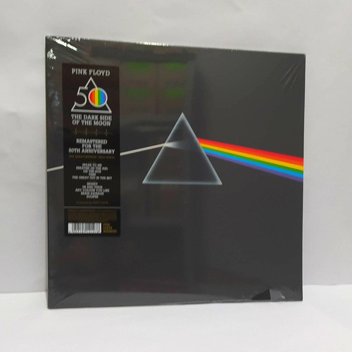 Lp Vinil Pink Floyd The Dark Side Of The Moon 50th Remaster.
