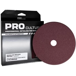 Boina de Espuma Bordô PRO Culture Refino com Furo - 5 Polegadas