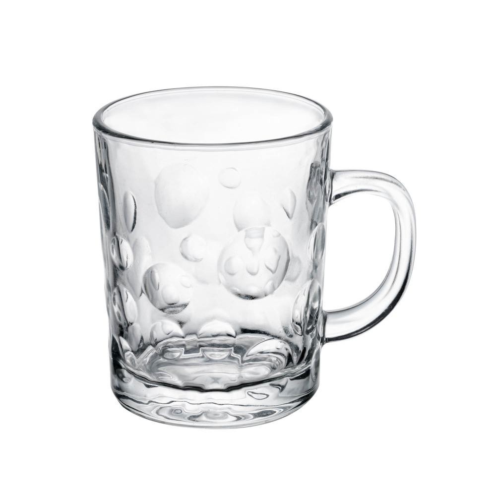 2 Canecas Wolff Bubbles de Vidro 220ml - Home & Living