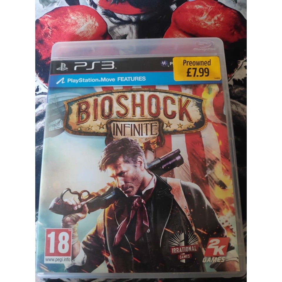 JogoBIOSHOCK INFINITE europeu regiao 2 Ps3 - Playstation 3 -  mídia física original