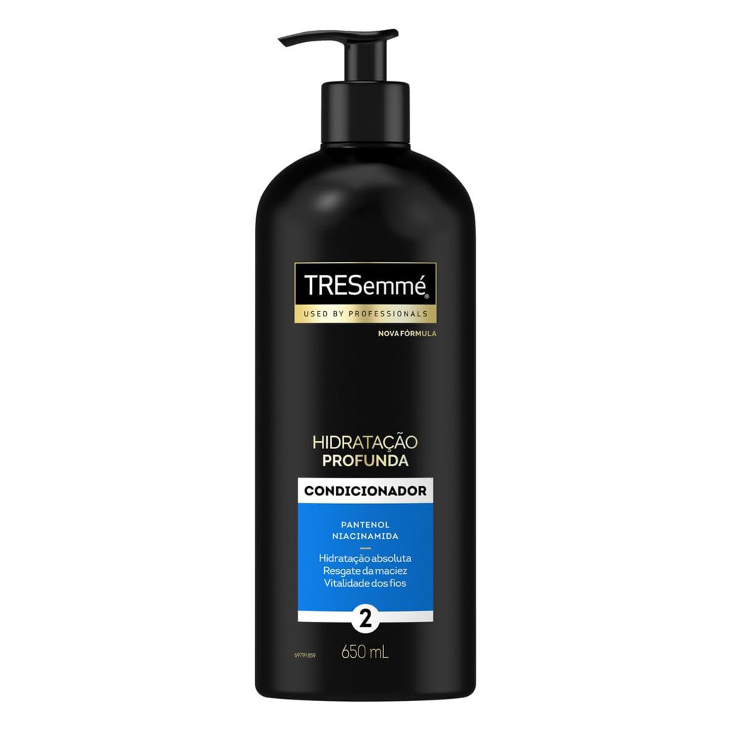 CONDICIONADOR TRESEMMÉ HIDRATAÇÃO PROFUNDA 650ML em Oferta na Shopee