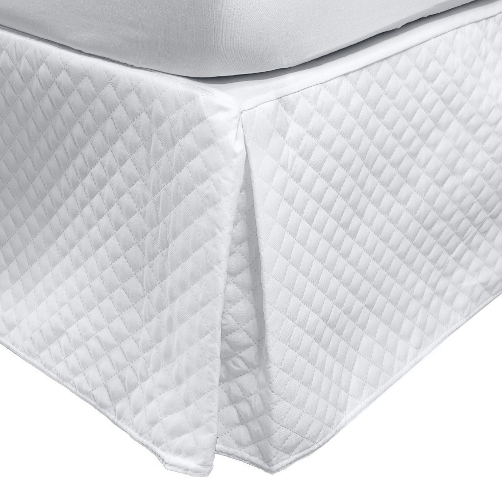 Saia para Cama Box Solteiro Casal Queen King com Tecido Matelado Varias Cores