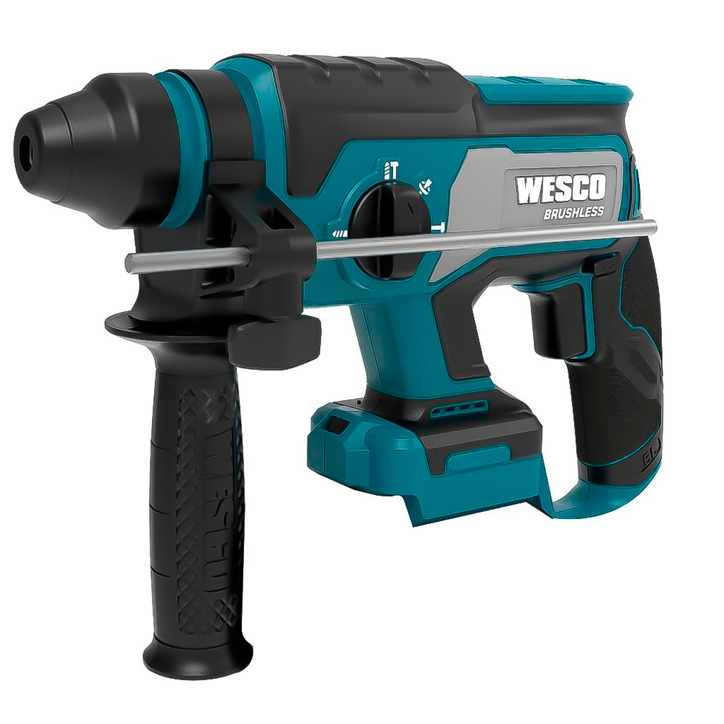 Martelete Rompedor Perfurador Rotativo Brushless 18 V Sem Bateria Ws2806.9 - WESCO Profissional