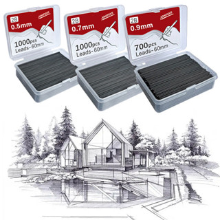10000pcs 0.5/0.7mm 2B Lápis Mecânico Substituir De Chumbo Recarga Estudantes Apagar Escrita Desenho Papelaria em Oferta na Shopee