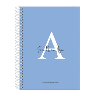 Caderno Colegial Feminino Personalizado 15 Matérias Moderna Letra Cores em Oferta na Shopee