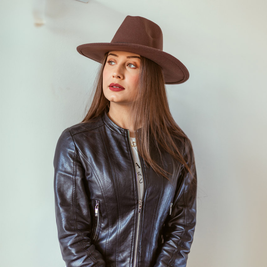 Chapéu Fedora Luxo Brunna Estilo Fedora Luxuoso Várias Cores Palha Para Praia Casual Estiloso