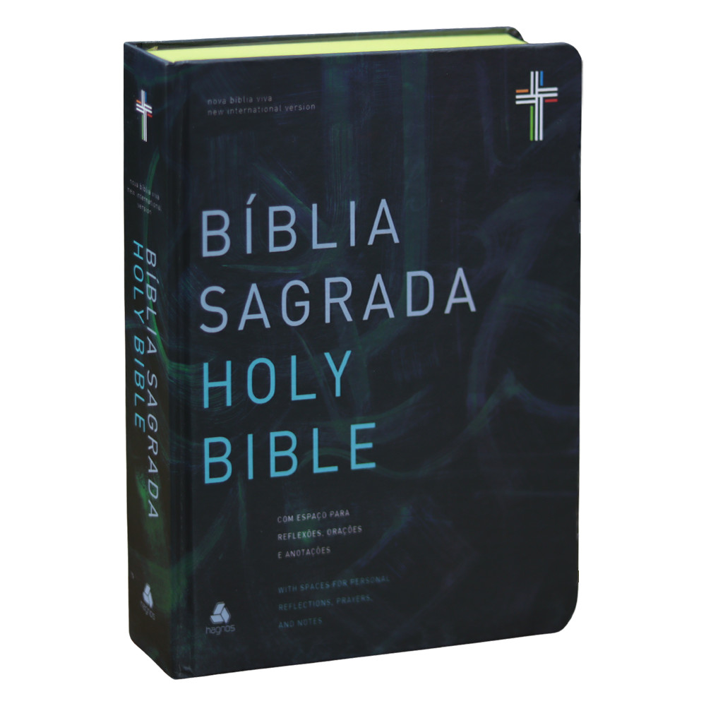 Bíblia Sagrada Holy Biblie  | Português E Inglês | NVI em Oferta na Shopee