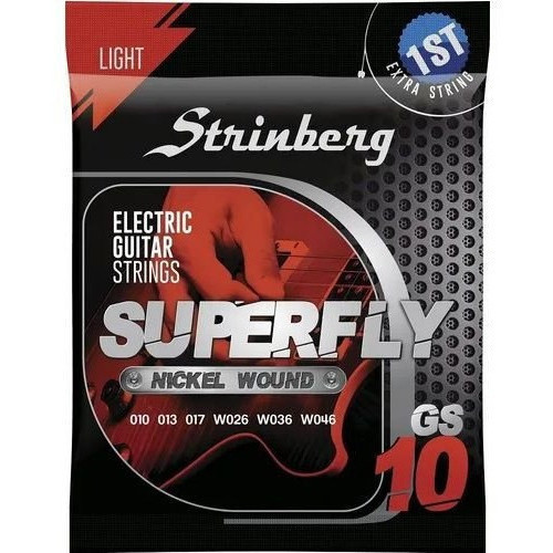 Encordoamento Strinberg Para Guitarra GS10 - 6 Cordas em Oferta na Shopee