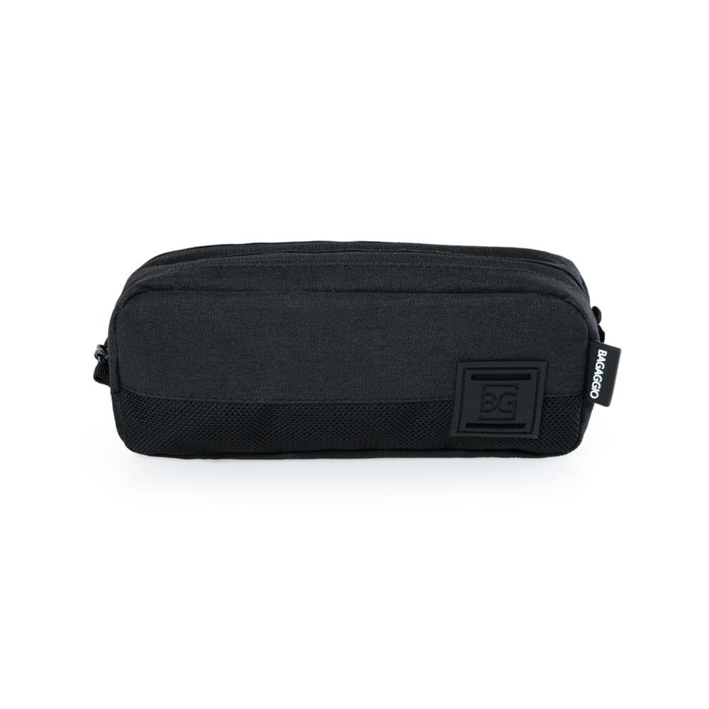 Estojo Escolar BG Mesh II Preto em Oferta na Shopee