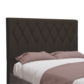 Cabeceira Estofada Para Cama Box Casal Miami de 1,40m Suede Dobuê em Oferta na Shopee