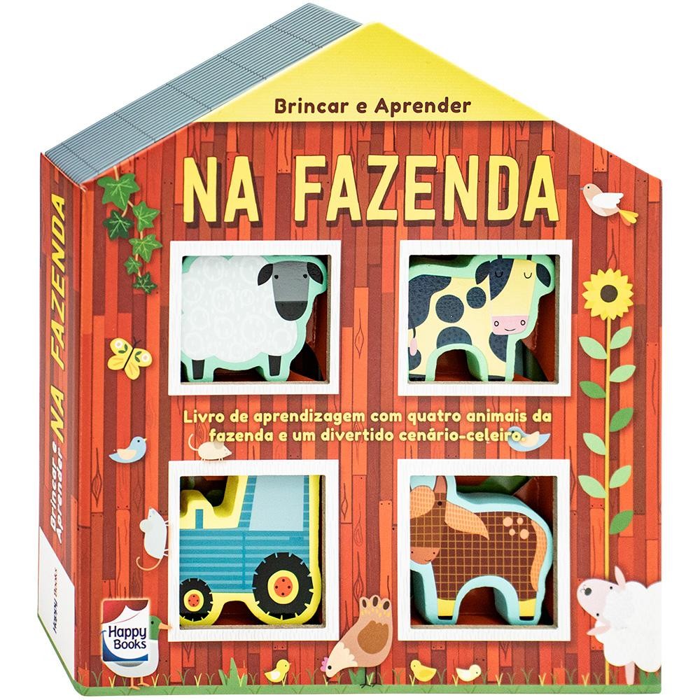 Brincar e Aprender na Fazenda Livros D+MS