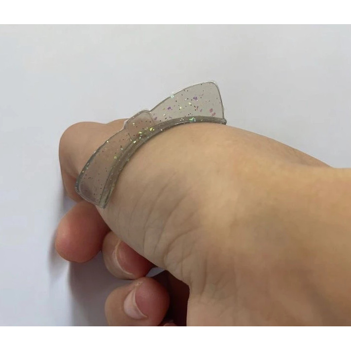 Lacinho com Glitter de Oclusão para Lash Lifting