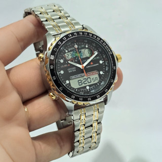 Lançamento Relógio De Pulso Pro-Master Wingman VI JQ8008 3 Janelas 100% funcional em Oferta na Shopee