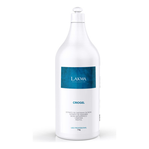 Gel Crioterapico Lakma Criogel 1kg