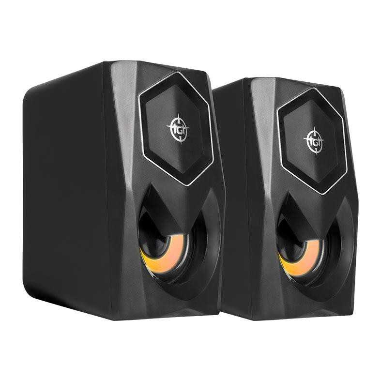 Caixa de Som TGT Sentry, Rainbow, 2x3W RMS, Preto, TGT-STY-RBW02 em Oferta na Shopee