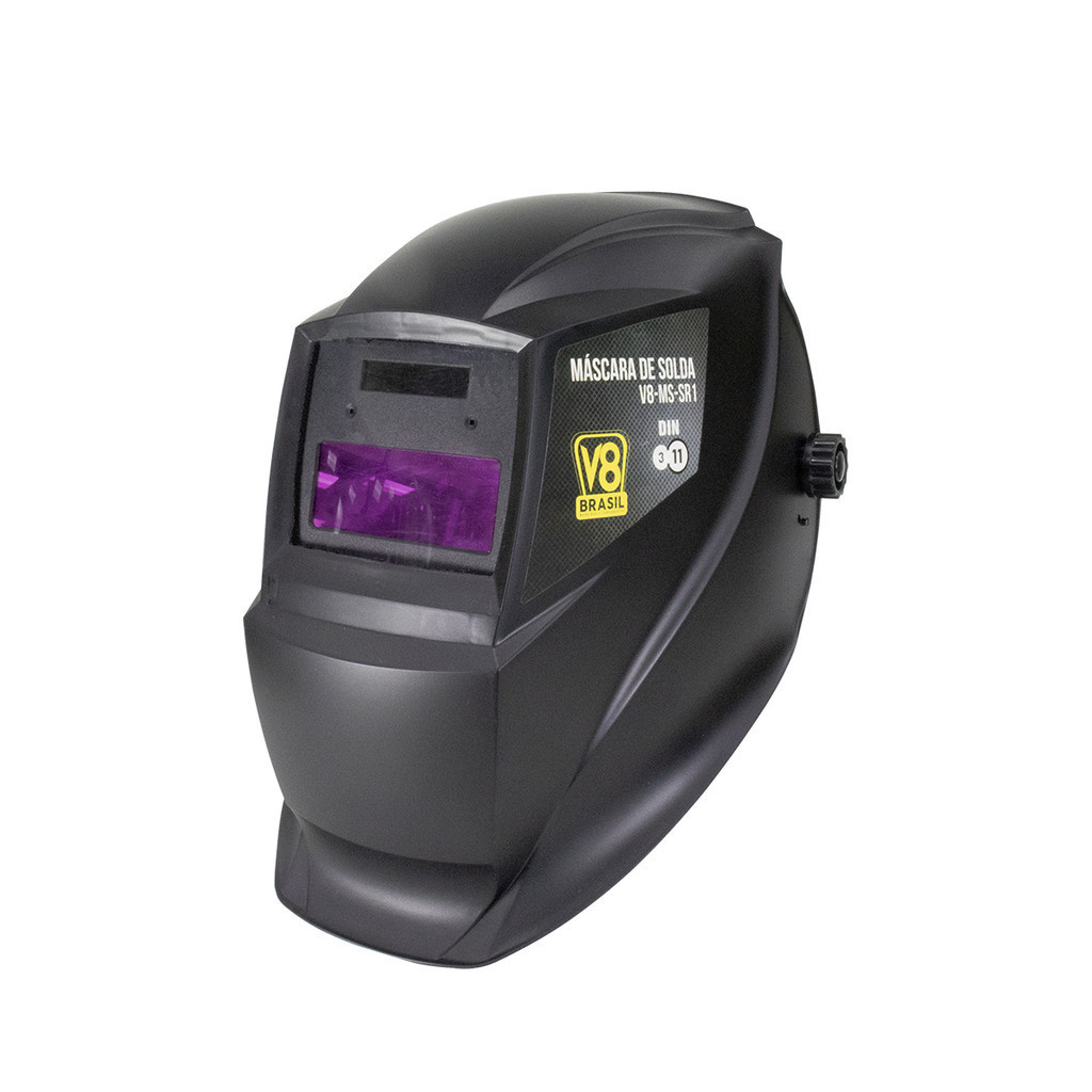 Máscara Solda Automática Profissional SR1 V8 Brasil em Oferta na Shopee