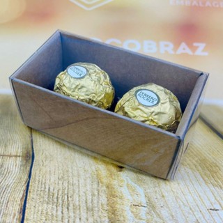 70 Caixa P/2 Doces Kraft com Visor PVC N2 ASSK em Oferta na Shopee