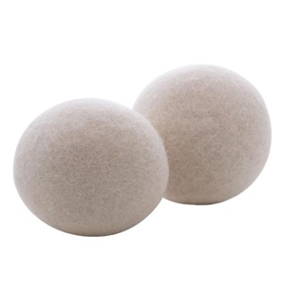 2 Bolas para Secadora Lyor de Algodão 7cm