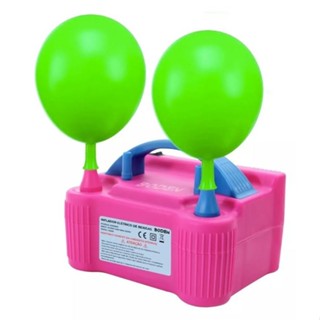 Inflador Compressor Elétrico Bomba Encher Balões Bexiga Festa Automático USB 127 220v Pronta Entrega em Oferta na Shopee