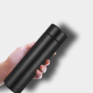 1 Pc Garrafa 500ml Termico Aço Inox Inquebrável Copo Isolado＋1 Garrafa Térmica Inteligente Com Termômetro Aço Inox Portátil Led Que