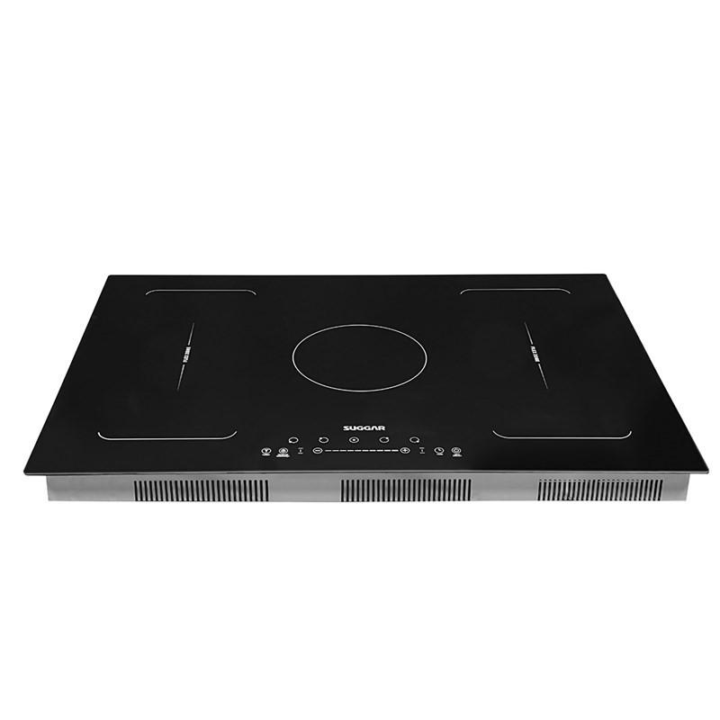 Cooktop de Indução 5 Bocas Suggar FG5002VC 220V 5 Zonas Flex Painel Touch Timer 99min Preto Embutir em Oferta na Shopee