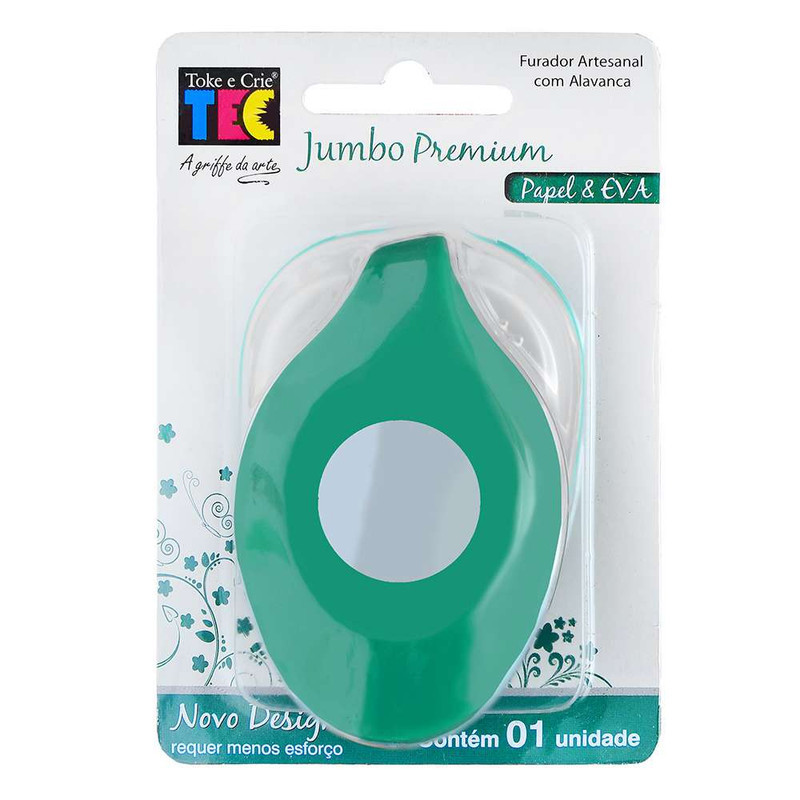 Furador Jumbo Círculo Eva 25mm Toke E Crie - 5776 - FJA018
