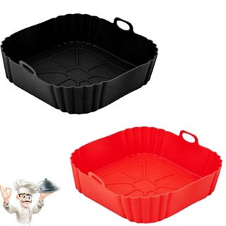 Kit 2 Formas de Silicone Quadrada Air Fryer Fritadeira 21 cm em Oferta na Shopee