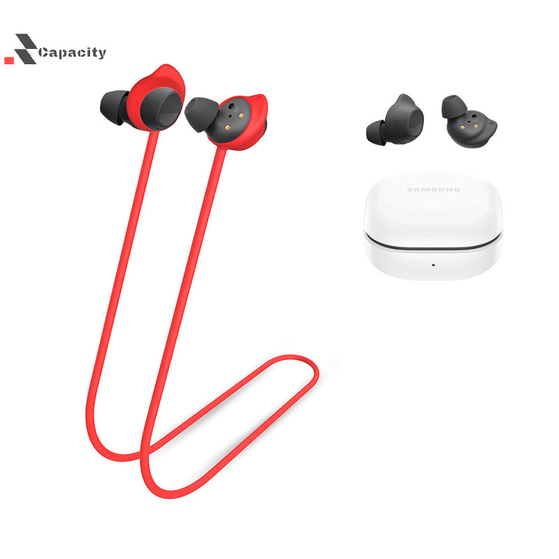 Capacidade Anti-Perdido Cinta Para Galaxy Buds FE Fones De Ouvido Titular Corda Cabo Fone Silicone Pescoço Cordão em Oferta na Shopee
