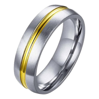 Aliança Namoro 6mm Prata União Namorados Risco Ouro Luxo em Oferta na Shopee