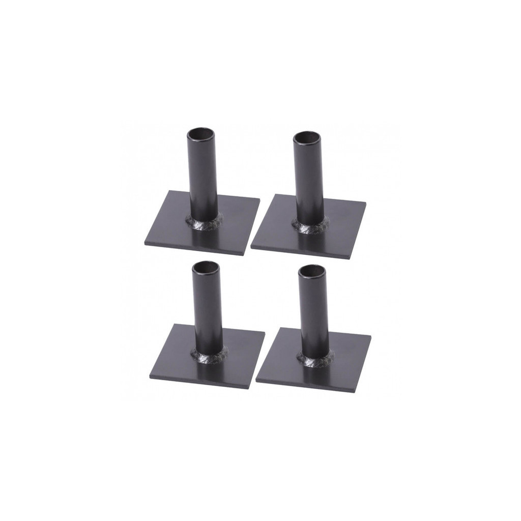 Kit com 4 Sapata Simples Fixa para Andaime - Metalpama