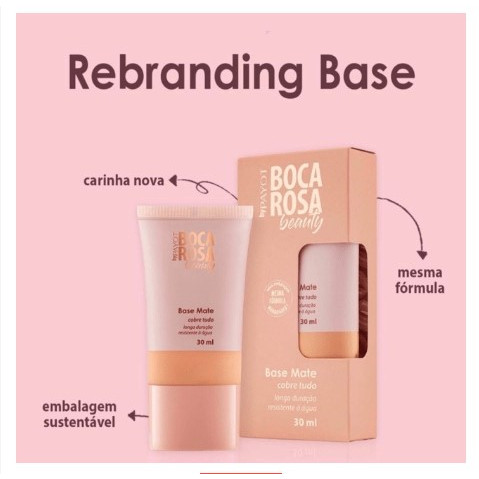 Promoção Base Boca Rosa Matte Perfect Payot Beauty 30ML