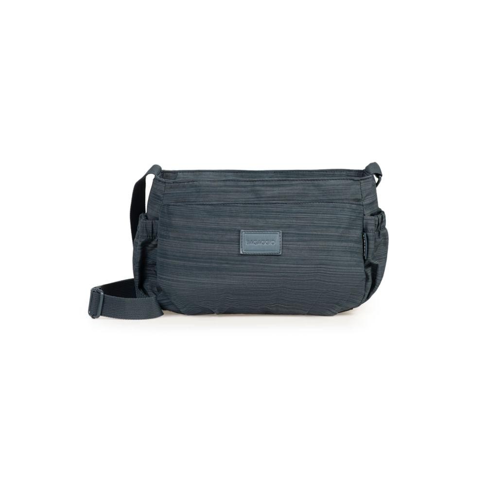 Bolsa Feminina Transversal Pequena Crinkle Chic Azul Escuro - Women Bags