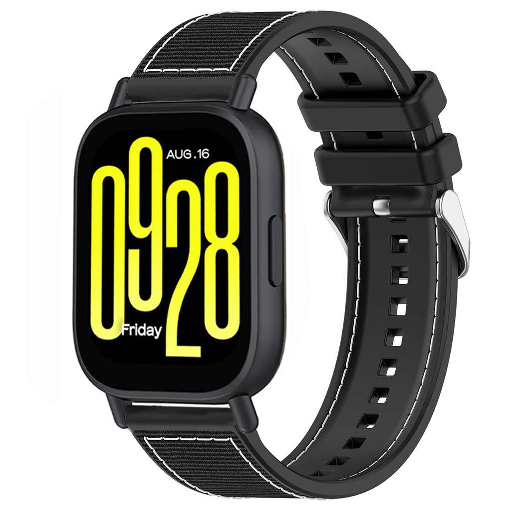 Pulseira 22mm de Silicone para Xiaomi Redmi Watch 5 Active / Redmi Watch 5 Lite