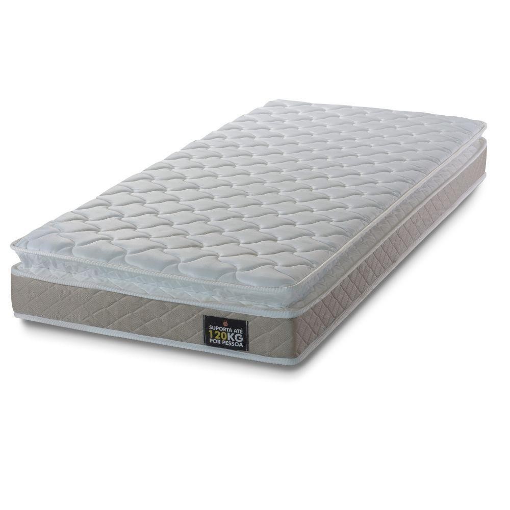 Colchão Solteiro De Espuma D33 Hellen Premium Bege - Home & Living