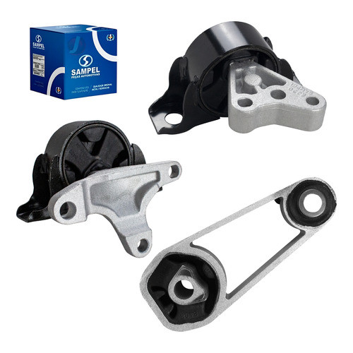 Kit 3 Coxim Calço Suporte Do Motor E Câmbio Kwid Sampel em Oferta na Shopee