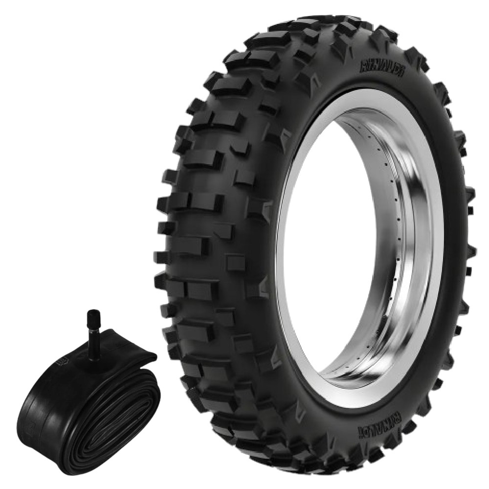 Kit Pneu Ktm 300 Exc Bmw G 450 X 140/80-18 70r He40 Rinaldi + Camara