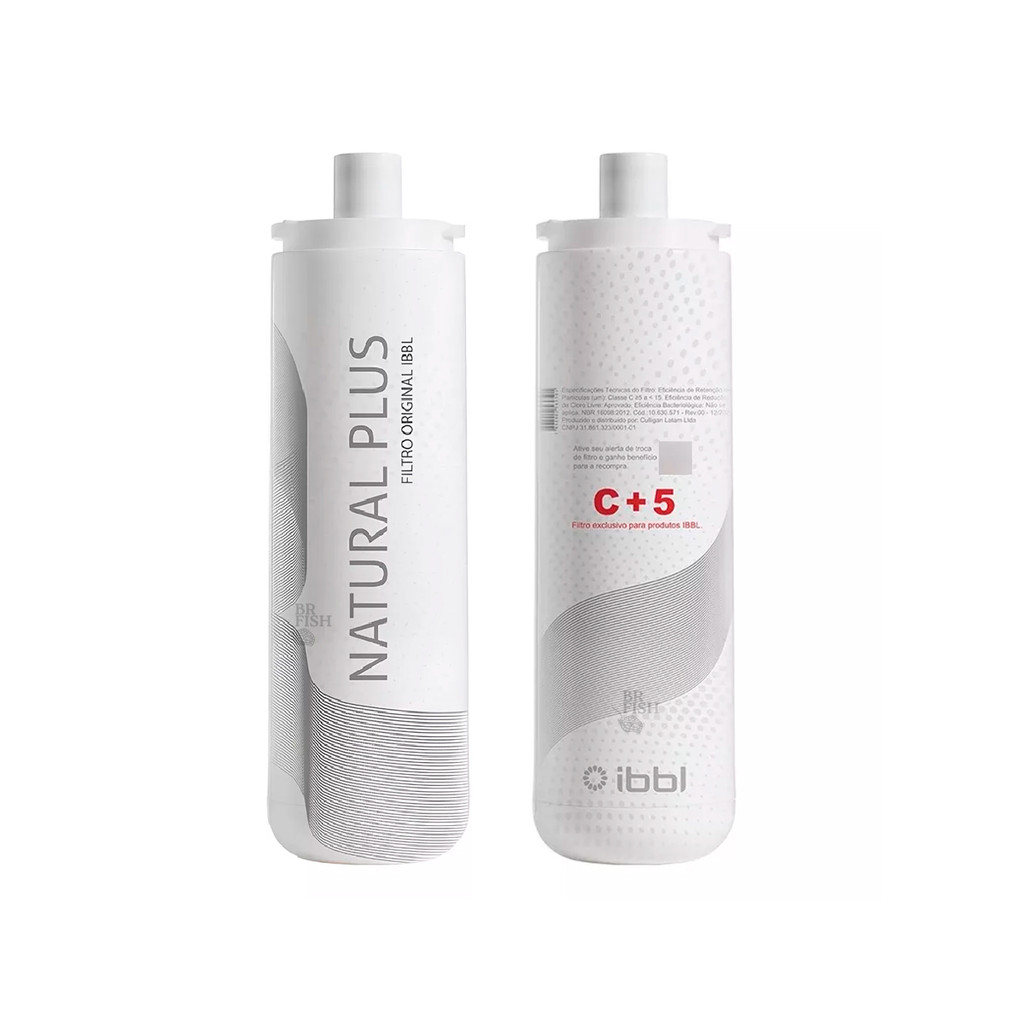 Refil Purificador Água Gelada Natural Plus C+5 IBBL Original