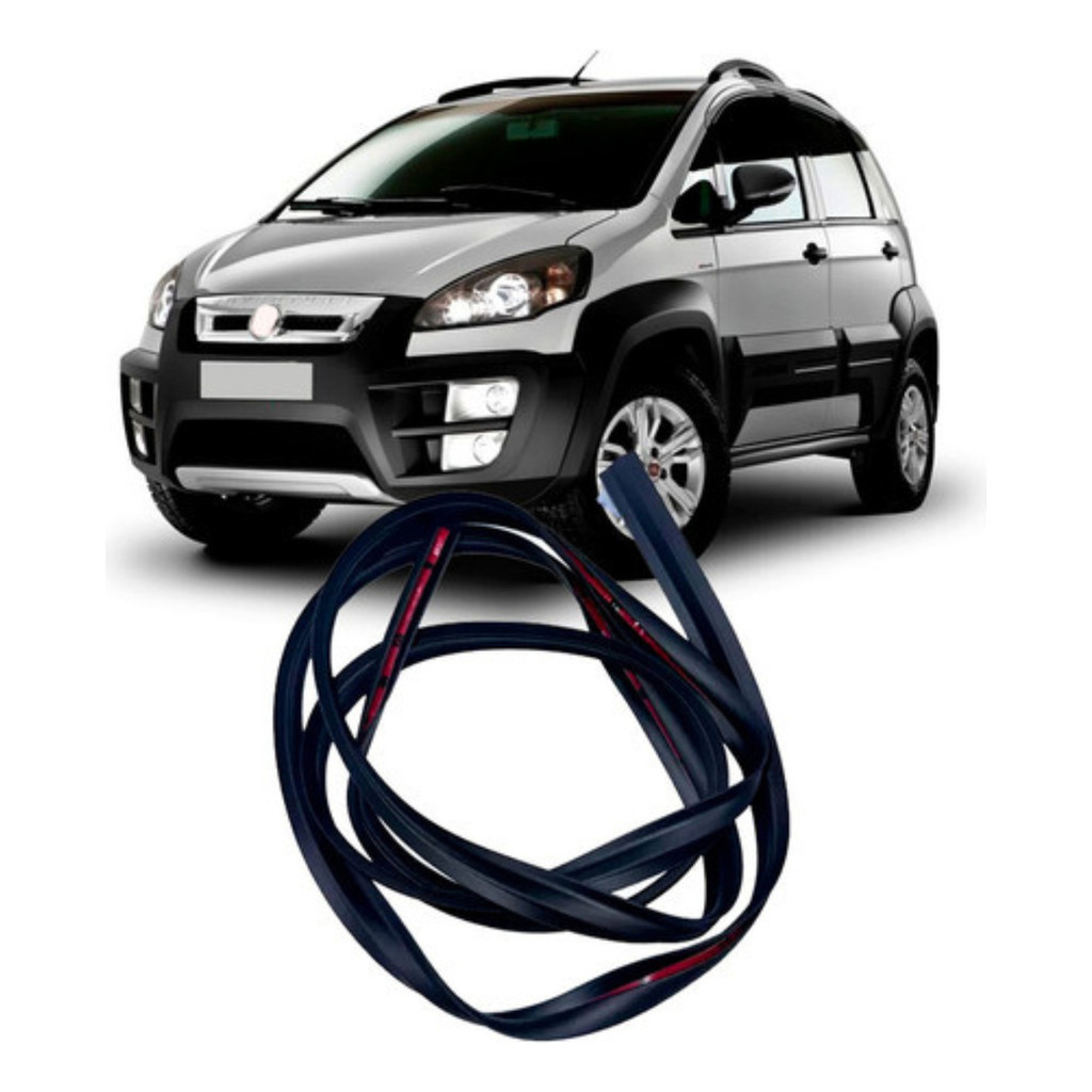 Guarnição Acabamento Moldura Paralama Fiat Idea 2011 A 2016