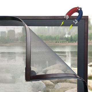 Tela Mosquiteira Janela  Magnética Com Imã Anti Inseto Ajustável 180x150 cy