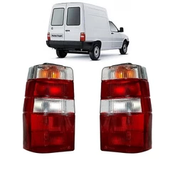 PAR Lanterna Traseira Fiat Fiorino 04 05 06 07 08 09 10 11 12 13 Fumê