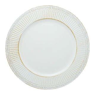Sousplat Wolff de Plástico Branco 33cm x 2cm